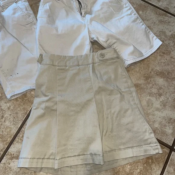 The Children's Place Girls Uniform Shorts and Skort - Picture 4 of 4